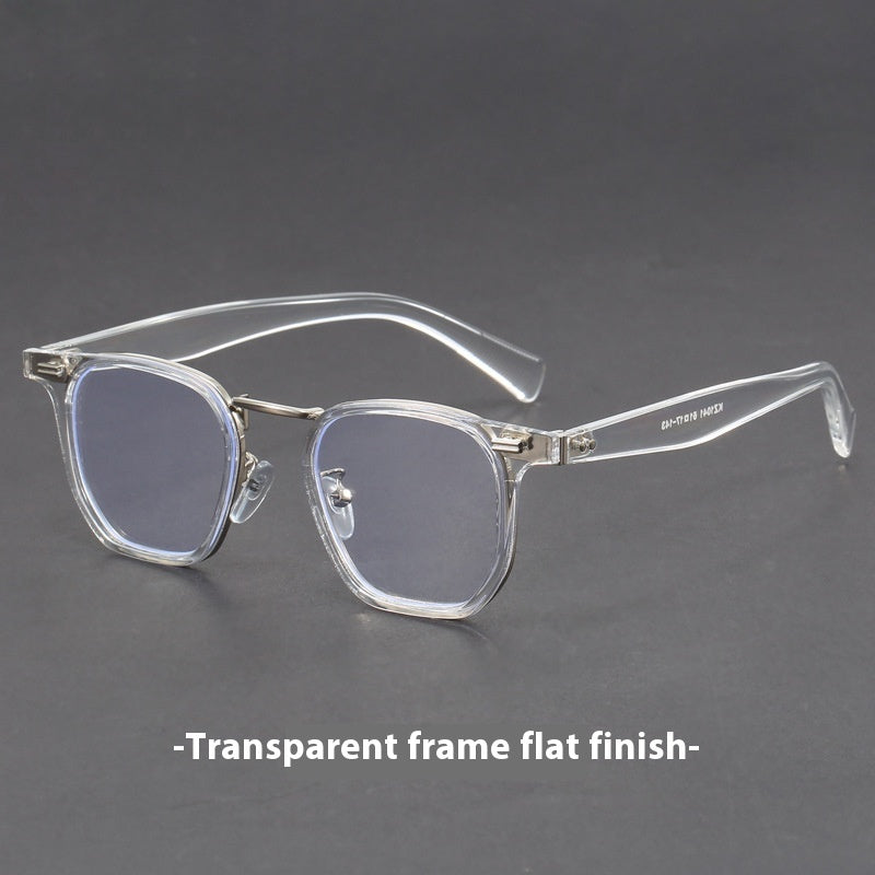 Hawksbill Retro Myopia Glasses Women Can Be Equipped With Degrees Handmade