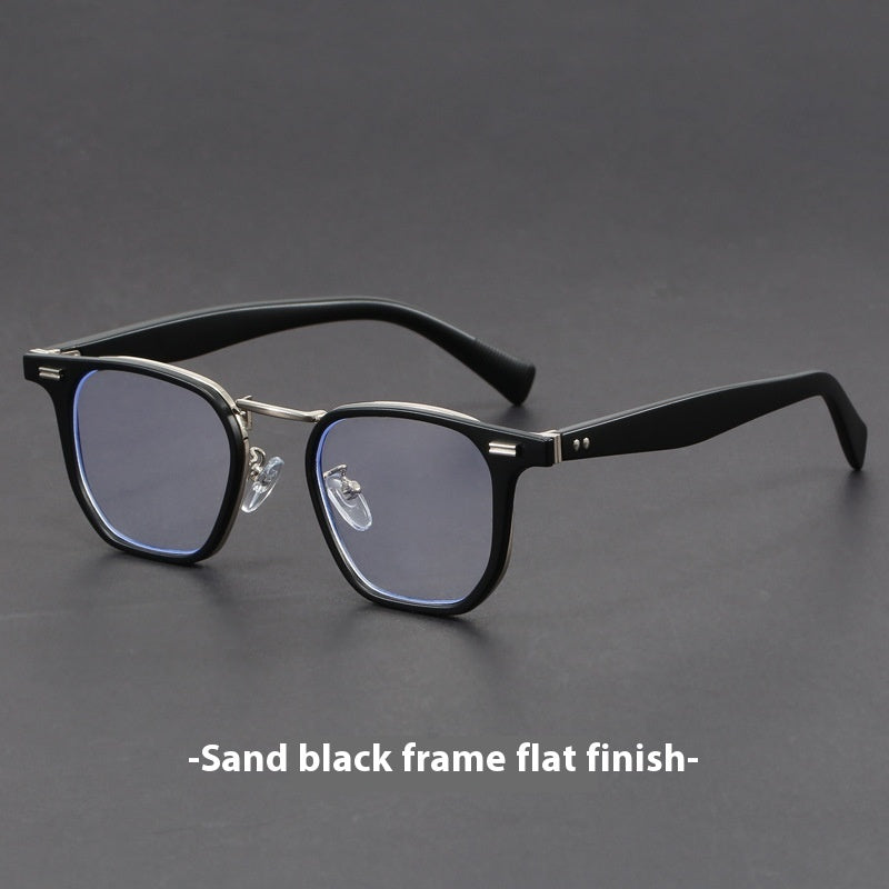 Hawksbill Retro Myopia Glasses Women Can Be Equipped With Degrees Handmade