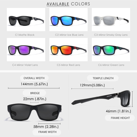 Sports Sunglasses Men And Women Polarized Sun Glasses