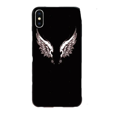Devil and Angel Wings Phone Case for Apple Devices