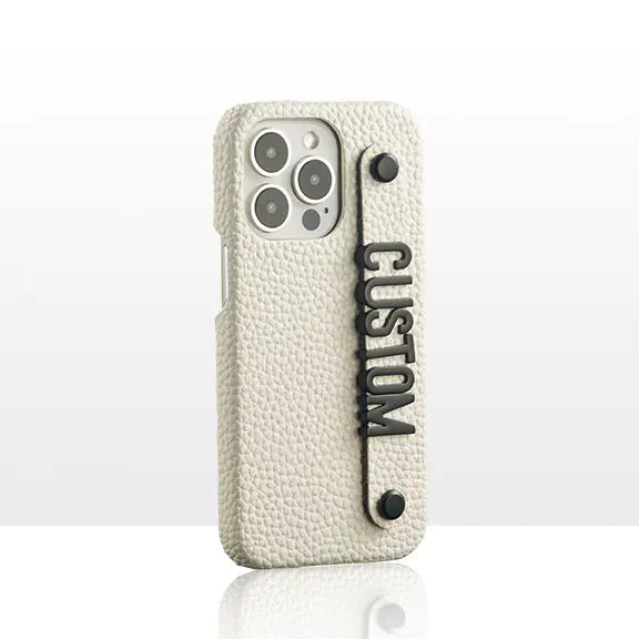 Personalized PU Letter Phone Case for iPhone 14/13/12/11