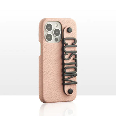 Personalized PU Letter Phone Case for iPhone 14/13/12/11