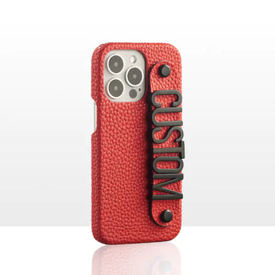 Personalized PU Letter Phone Case for iPhone 14/13/12/11