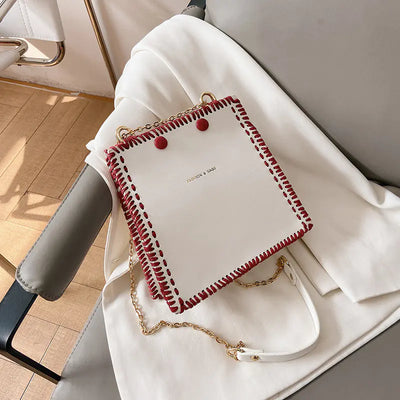 Hand-Stitched Woven Small Bags for Girlfriends