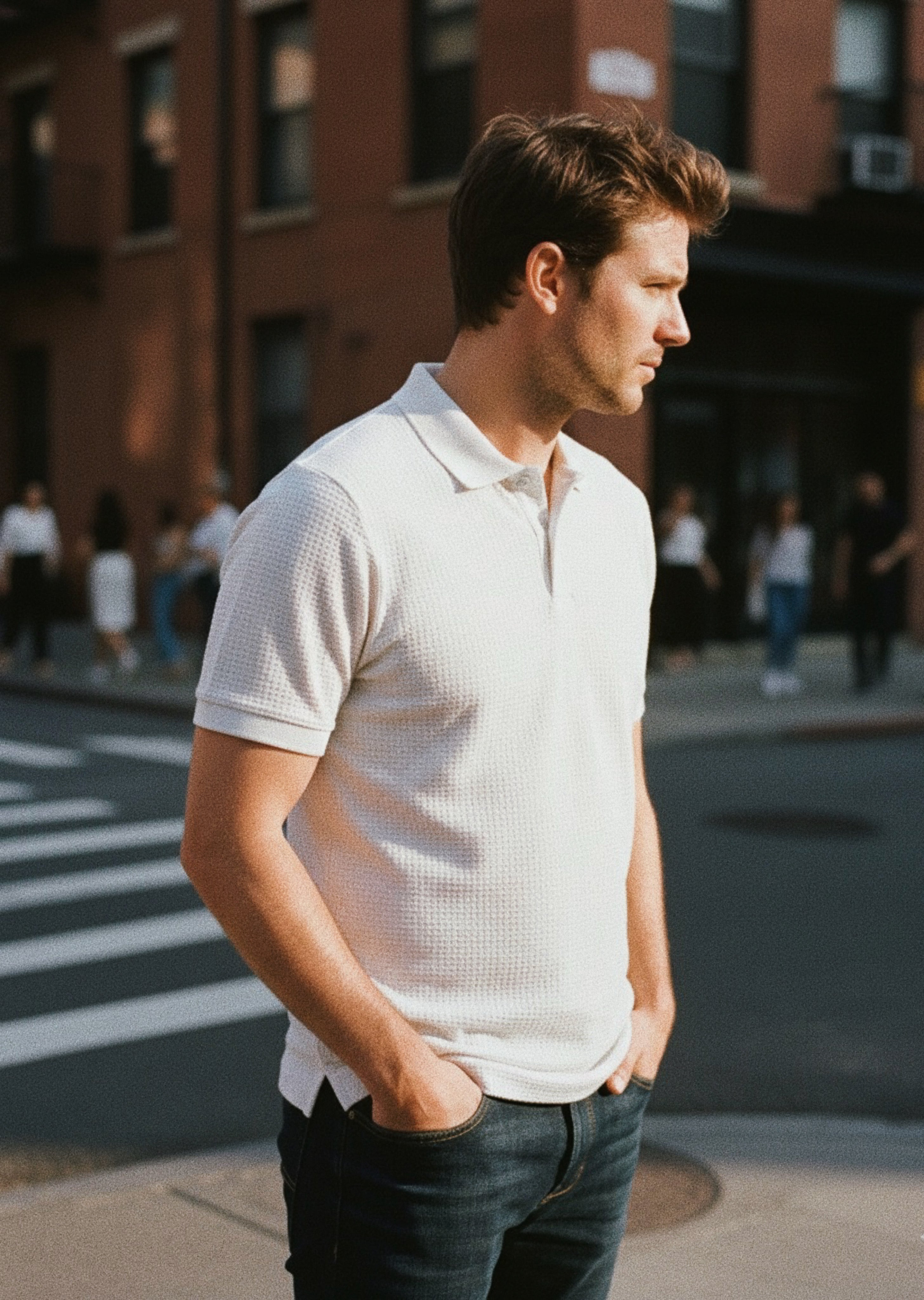 Men’s Ice Silk Mesh Short Sleeve T-Shirt – Breathable Quick-Dry Summer Top