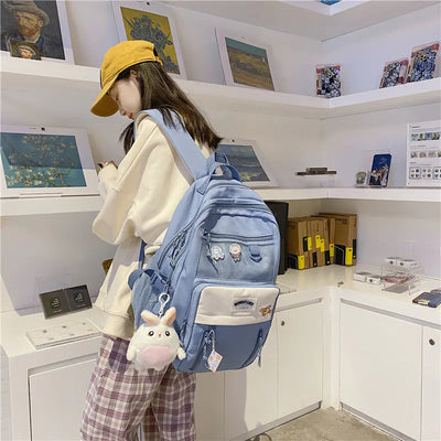 High-Capacity Backpack for High School Students