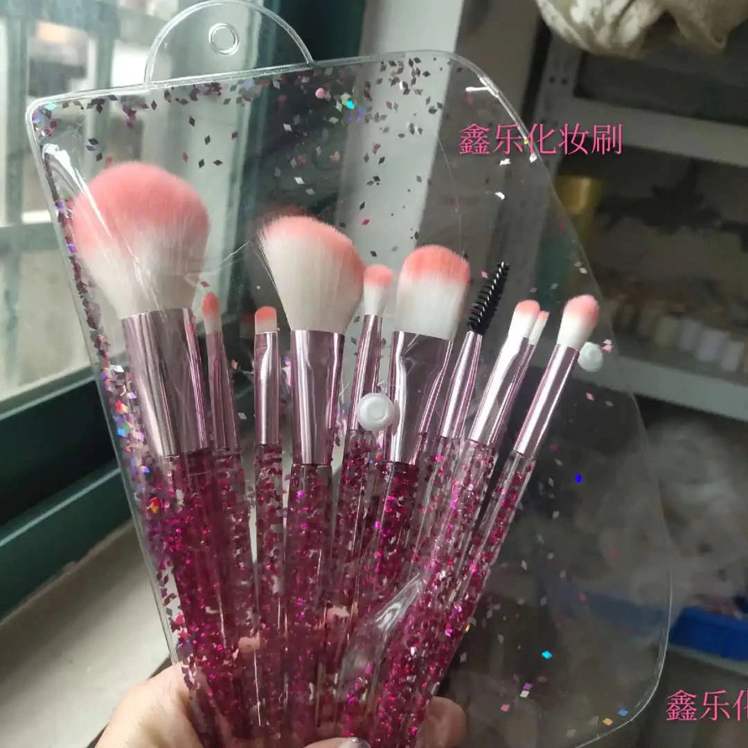 10-Piece Makeup Brush Set for Beauty and Blending Shopera